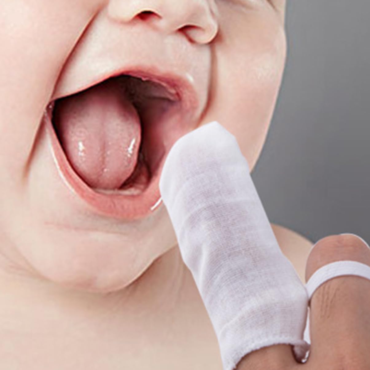 minkissy 3 set da 18 pezzi di garza per culla, strumento per bambini, spazzolino da denti per l'igiene orale del bambino, spazzolino da denti per bambini, salviette per bambini, spazzolino da dito per
