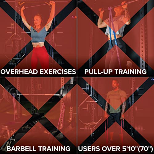 32" Purple Serious Steel Fitness Resistance Training Bands (Portable Exercise Band System Training Bands - Great For Individuals Under 5'10" (70") Tall) - #1 Purple #TOP2