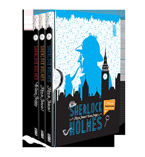 Box - Sherlock Holmes - A Arte da dedução & Os casos Pedidos: Mais de 200 enigmas Inspirados no maior detetive de todos os tempos