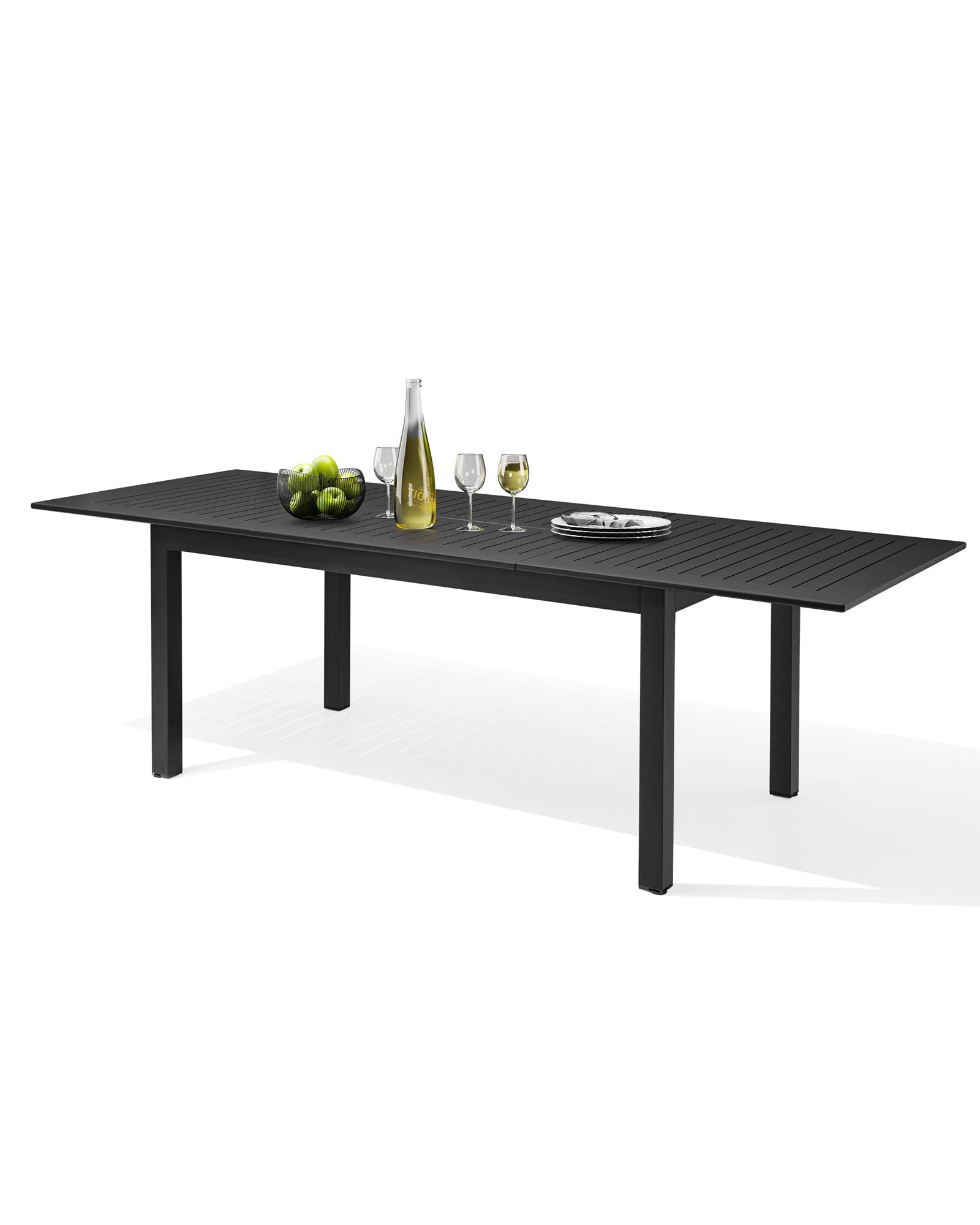 Crestlive Products Patio Expandable Dining Table