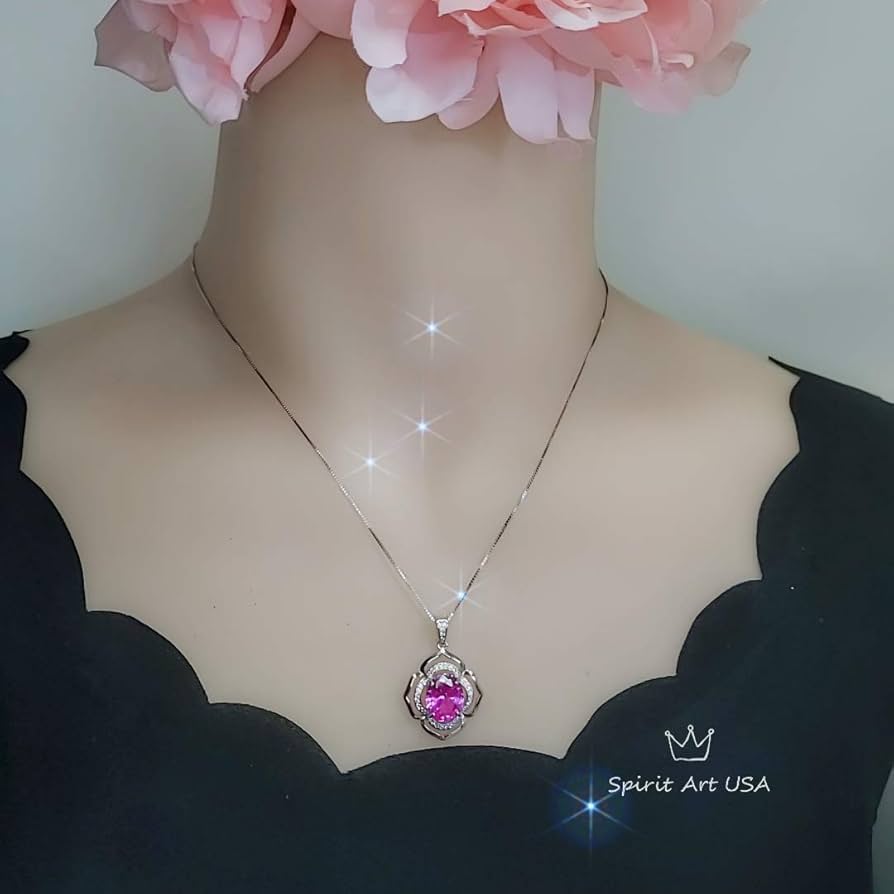 ●ACHA● Greslin Raw Stone Layered Necklace Pink AC23FW04 il_1080xN.1972057182_ge8s.jpg
