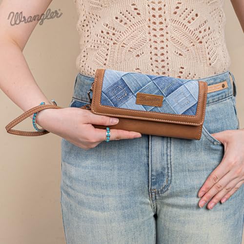 X Wrangler Wallet Wristlet Large Phone Wallets for Women Wallets, Card Cases & Money Organizers Ladies Female Travel Clutch Wallet with Coin Purse2