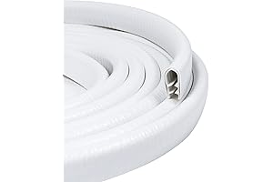 White Edge Trim U-Channel Rubber Weatherstrip with Metal - Best For Rubber Boat Molding