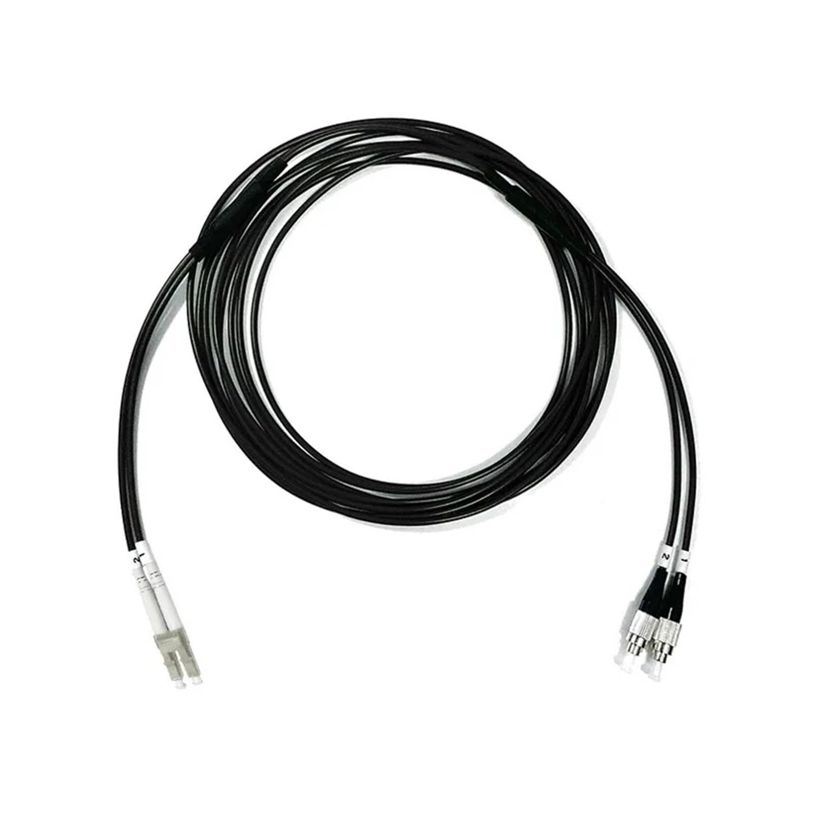 Latiguillo de Fibra óptica blindado OM4, 2 núcleos, 1-100 m, 50 m, 20 m, 30 m, 10 m, 2C, SC, LC, FC, ST, 3 mm, multimodo, 2 Fibras, Puente de Fibra óptica for Exteriores(SC-SC 3-m 10pcs)