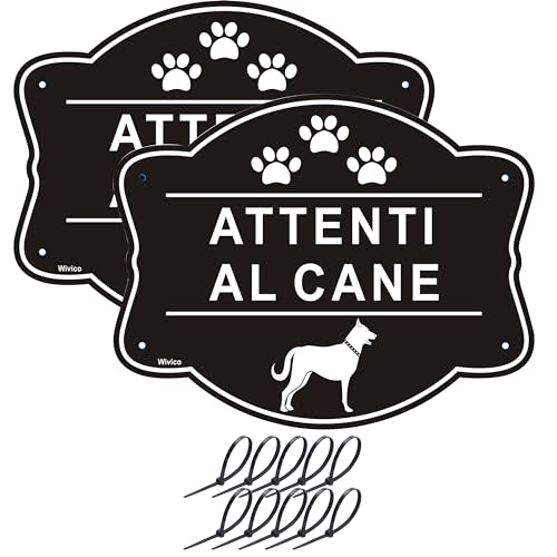 Cartello attenti al cane 30x20 cm acquista da OBI