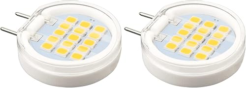 Bombillas LED G8 de 3 W, regulables, 20 W, 25 W, 35 W, G8 T4 120 V, repuesto halógeno para luces debajo del mostrador, luces de disco debajo del