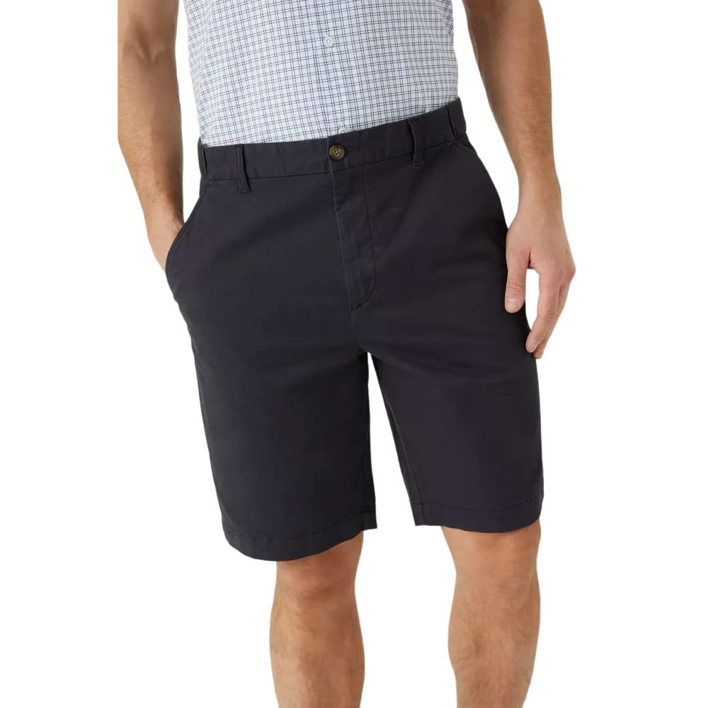 Debenhams Men's Premium Chino Shorts in Navy | Size: 32