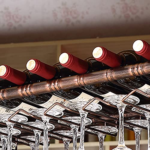 Soporte colgante regulable para botellas de vino miniatura 5