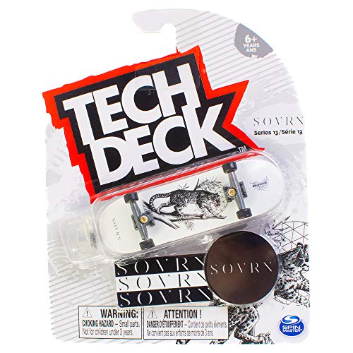 Tech-Deck 96mm Fingerboards Series 11 Complete Skateboard 12 varities (Sovrn Cheetah)