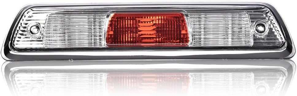 Clear 3rd Third Brake Light, Compatible with Ford F150 Truck 2009 2010 2011 2012 2013 2014, High Mount Stop light Tercera luz de freno