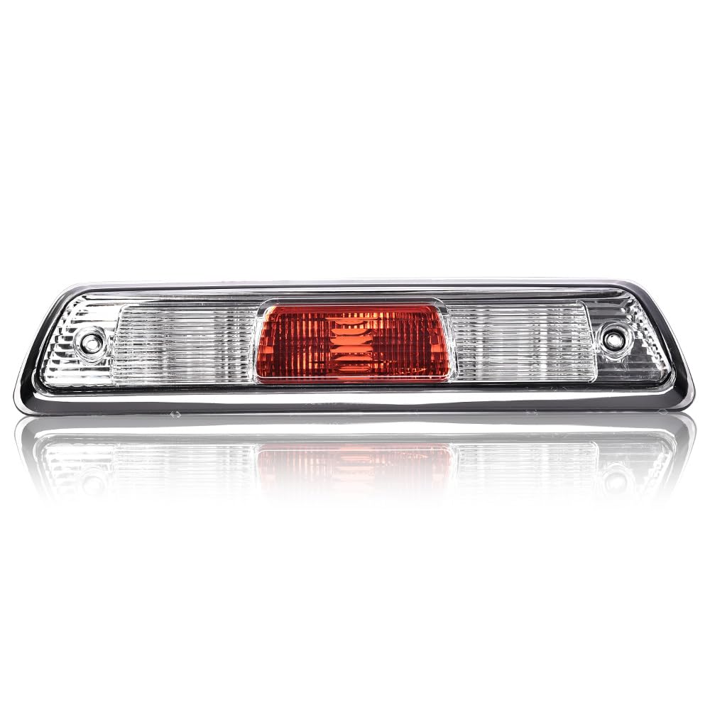 PIT66 Clear 3rd Third Brake Light, Compatible with Ford F150 Truck 2009 2010 2011 2012 2013 2014, High Mount Stop light Tercera luz de freno