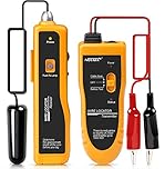 SZJMS Underground Wire Locator, Underground Cable Locator for Pet Fence Buried Sprinkler Valve, Cable Tester for Locating Irrigation Tone Generator Kit Probe, Electrical Wire Tracer with Earphone