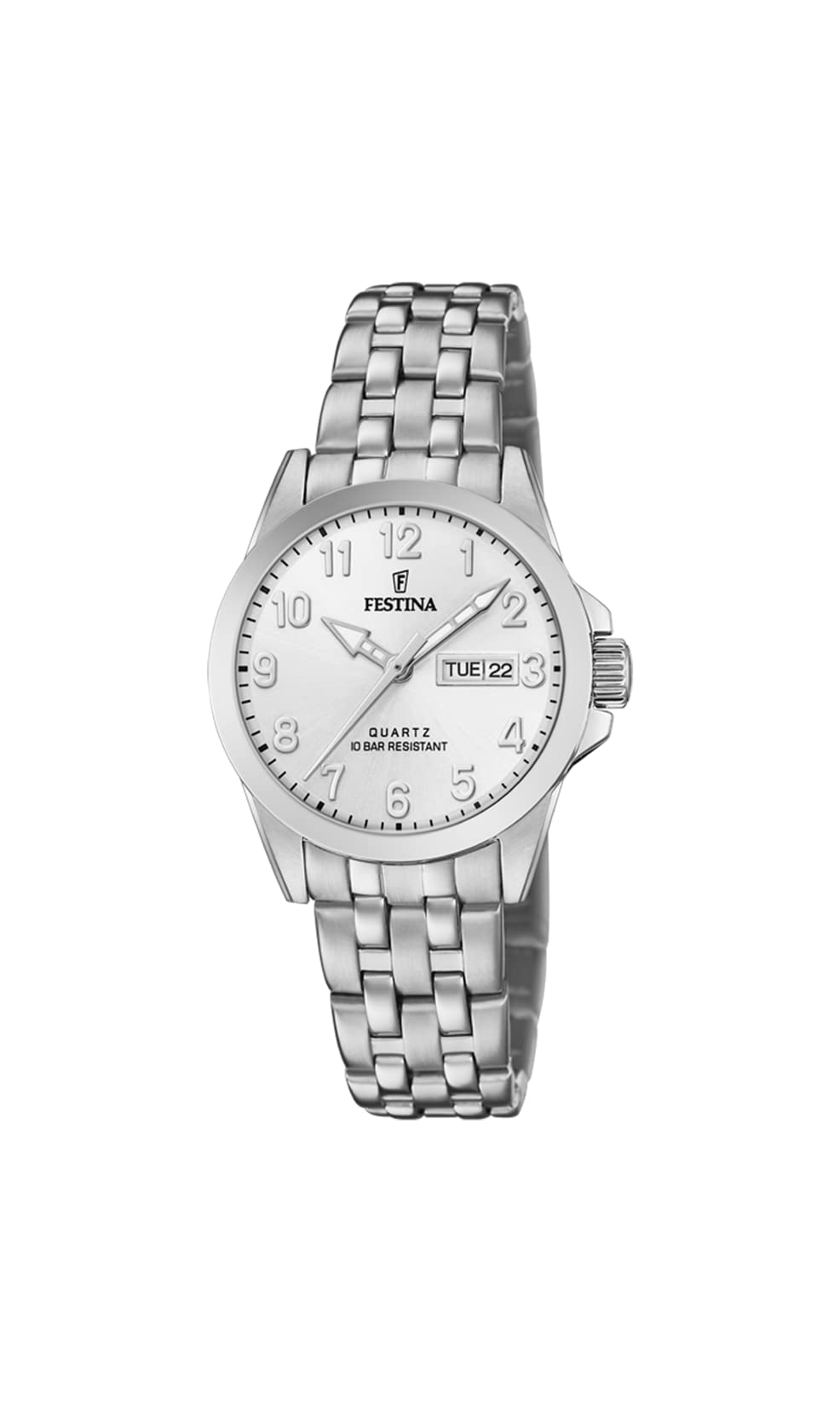 Festina Womens Analogue Quartz Watch with Stainless Steel Strap F20455/1