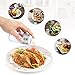sylbx Tarros de Especias, 6pcs Cristal Especias Latas, Herméticos Tarro Cristal, Botes...