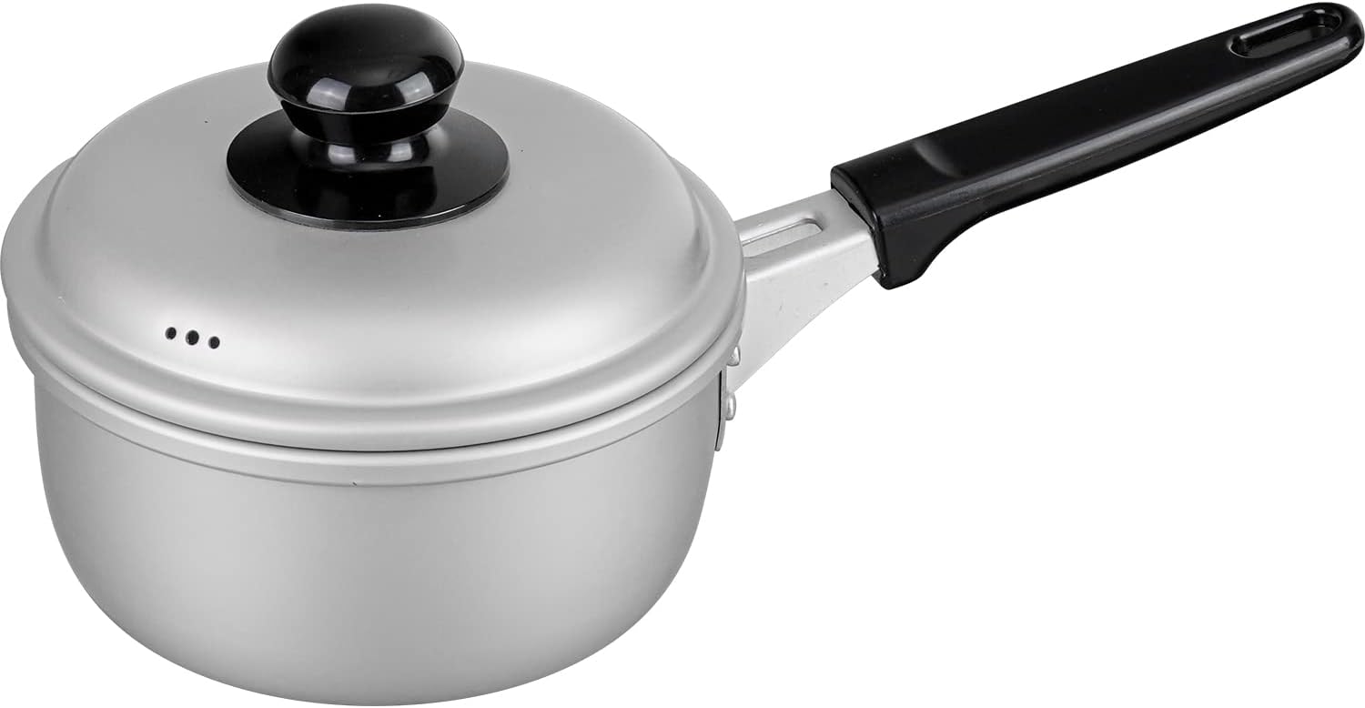Wahei Freiz RB-2320 Lightweight Quick Boiling, Aluminum, Single-Handed Pot, 5.5 inches (14 cm), For Gas Stoves Only