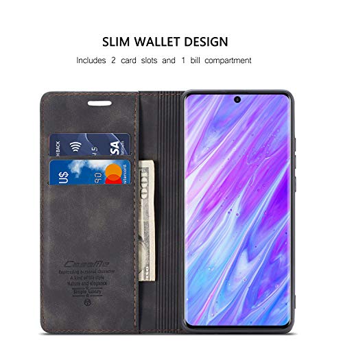 Capa Carteira Com Fechamento Magnético para o Samsung Galaxy S20+ ou Galaxy S20 Plus