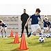 Xvvirnt 7 inch Plastic Traffic Cones, 24 Pcs Plastic Training Cones, Orange Soccer Cone for Training, Agility Field Marker Cone for Soccer, Basketball, Football, Skating, Indoor Outdoor Games