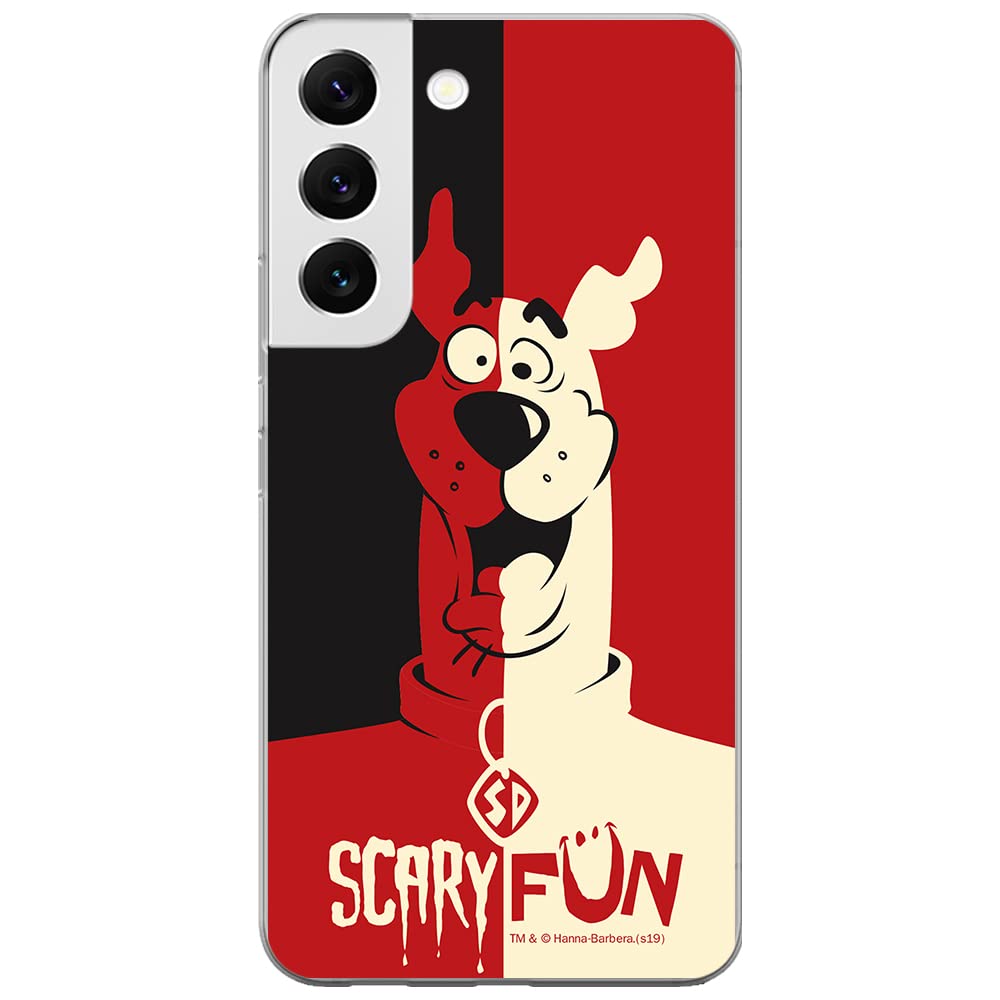 ERT GROUP mobile phone case for Samsung S22 original and officially Licensed Scooby Doo pattern 008 optimally adapted to the shape of the mobile phone, case made of TPU