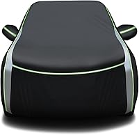 Cartist 420D Waterproof Car Cover for Toyota Highlander 2001-2027 - All-Weather SUV Protection with Zipper Access & Full Reflective Strips