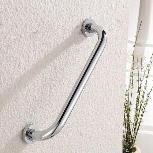 Barras de agarre para baño, rieles de soporte de seguridad de cobre cromado, accesorios esenciales para la seguridad de la ducha y la bañera para discapacitados y familia