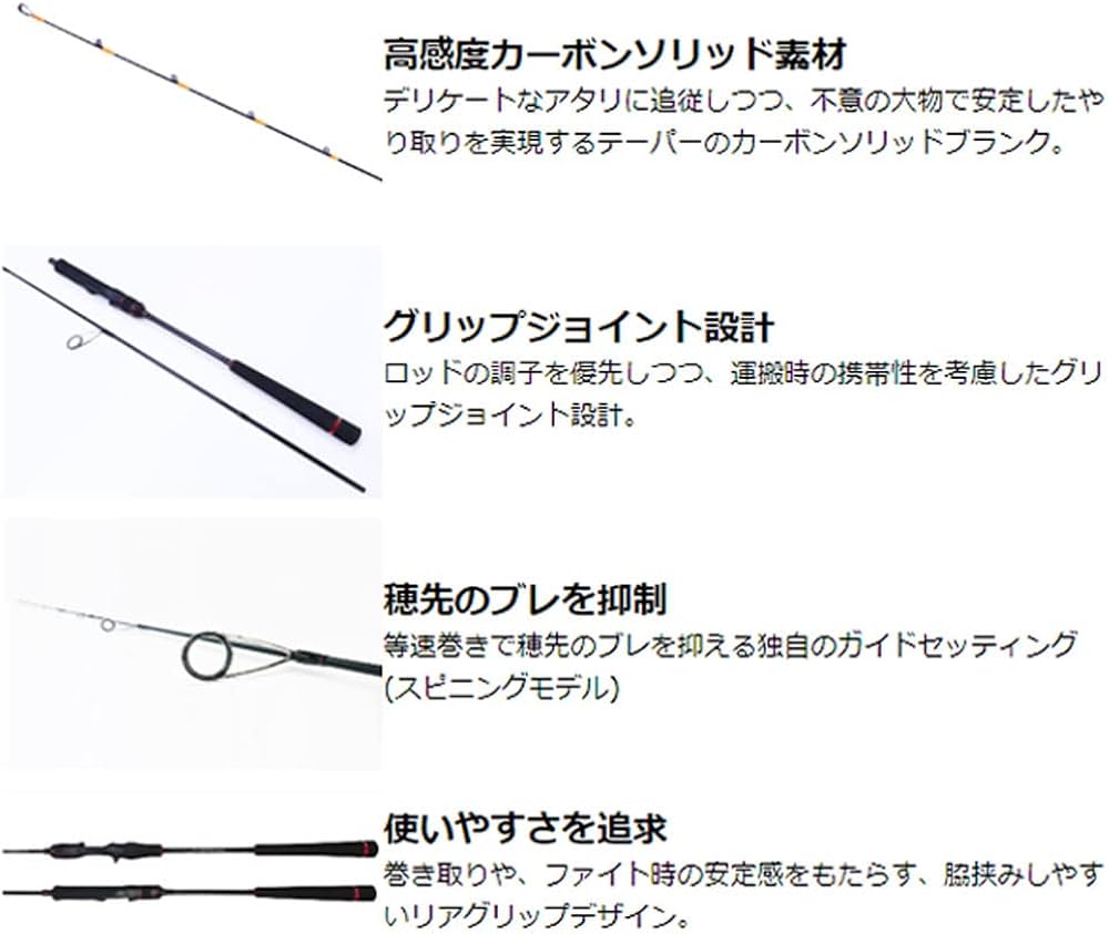 クレイジーオーシャン OSE-TAR S60QS オーシャンセンサー タイラバ Amazon.co.jp: クレイジーオーシャン オフショアロッド オーシャン