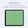 HOODELL 5 Pack 17211-zl8-023 Air Filter, Compatible for Honda gcv160 gcv190, Husqvarna 7021p, Premium Lawn Mower Air Cleaner Element