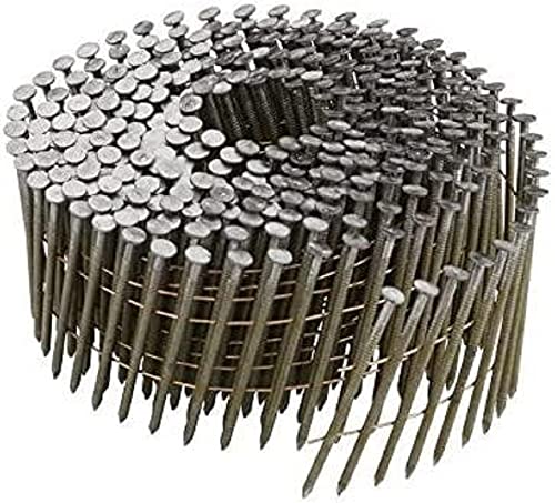 Bostitch 15 deg. 11 Ga. Ring Shank Angled Coil Siding Nails 1-3/4 in. L x 0.09 in. Dia. 4200 pk