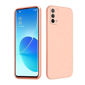 Compatible with Realme GT Master Edition Case Silicone Square Ultra Slim Cases Shockproof Anti-Scratch Phone Case for Realme GT Master Edition Full Body Protective Cover (Pink, Realme GT Master)