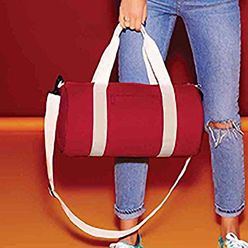 Mini Barrel Bag (One Size) (Classic Pink/White)3