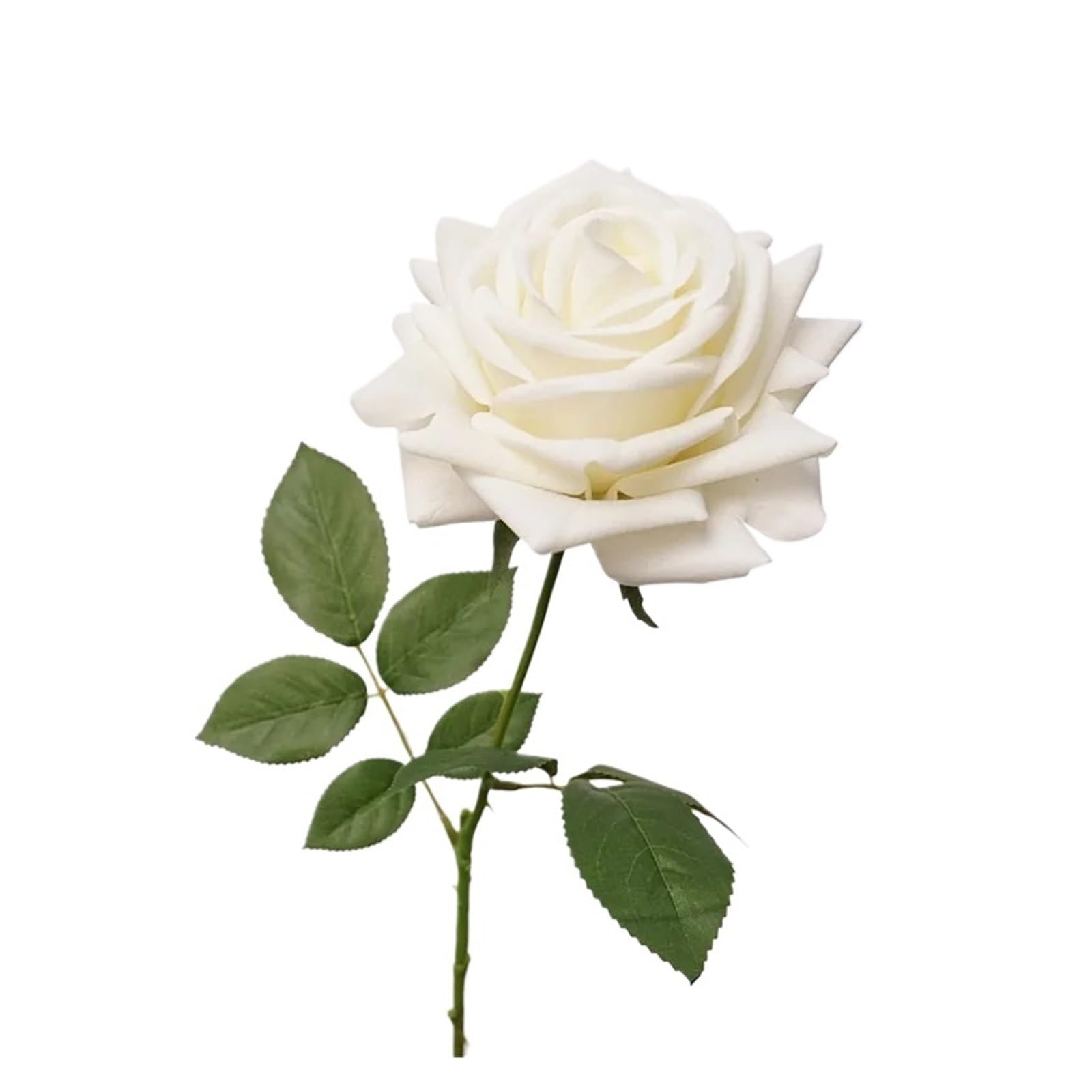 Casetlong 5Pcs Artificial Flower Mariage Decor Bouquet Wedding Event Party Arrangement Home Flore(Milk white)