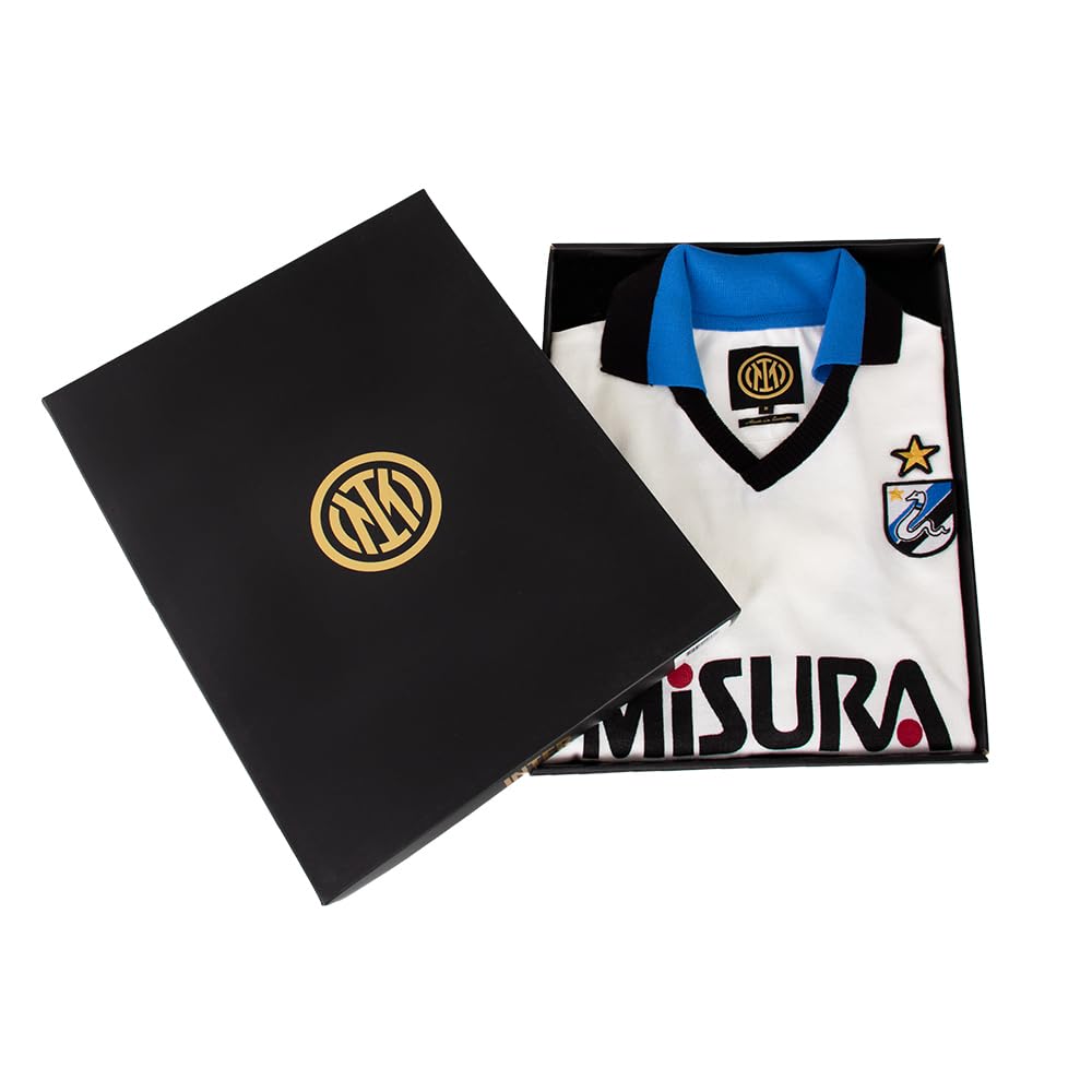 Inter 1986 Away Retro Football Shirt Unisex Adulto