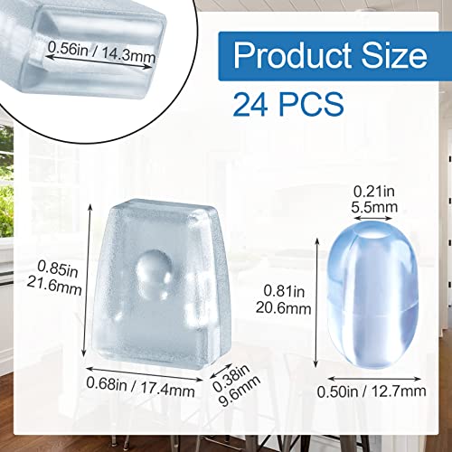 Pies para rejilla de fregadero de cocina OIIKI 24 pcs miniatura 2