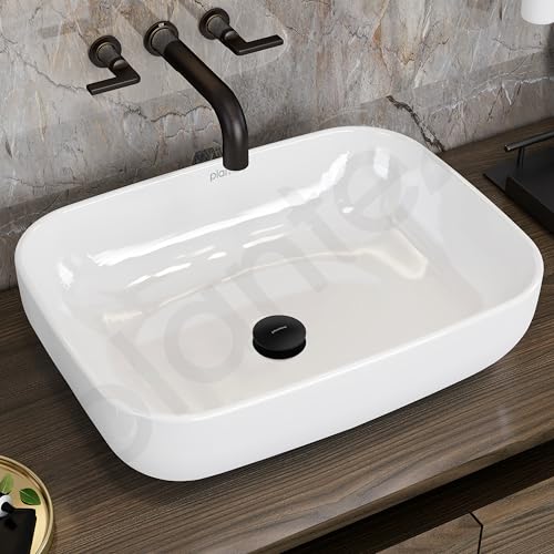 Image of Plantex Waste Coupling for Wash Basin /Pure Brass 5 inch Drain Out let System Full Thread Pop up Coupling for Wash Basin Accessories (Matt Black - Pack of 1)