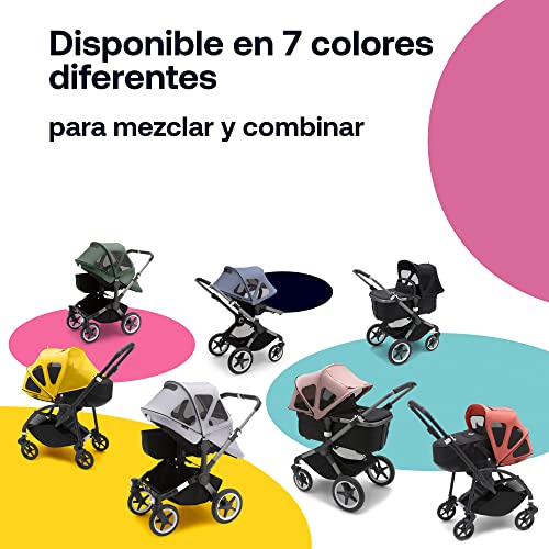Miniatura 6 de Capota Ventilada Bugaboo Donkey, Extensible Para Una Cobertura Adicional Y Una Protección Solar Óptima, Repele El Agua, Compatible Con Todos Los Carritos Bugaboo Donkey, Sunrise Red