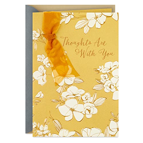Hallmark Sympathy Card (Thoughts Are With You) #TOP10