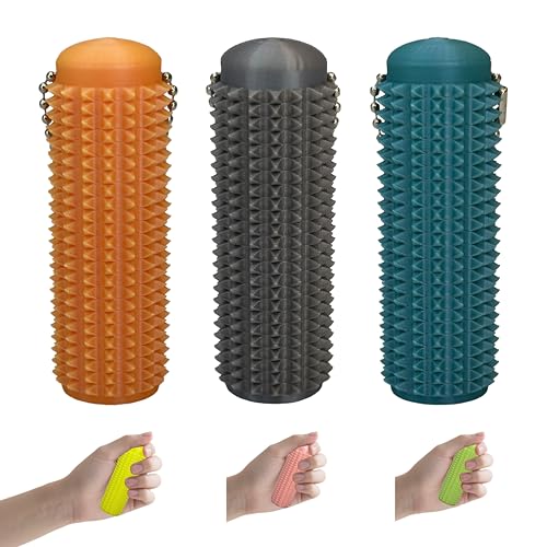 Little Ouchies スパイキーフィジェットキーチェーン – ストレス解消マッサージャー 不安解消 & 大人へのユニークなギフト（Amazon）