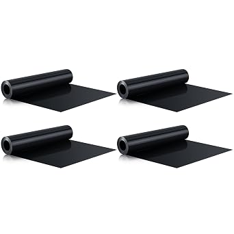 Pangda 4 Pcs Under Deck Drainage System Bulk Hdpe Membrane, 4 Rolls, 16 ft
