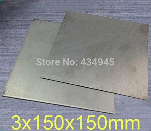 Ochoos 3mm Thickness 150x150mm Titanium Ti Plate,Titanium Sheet and Plate,GR2 Dynamic Plates