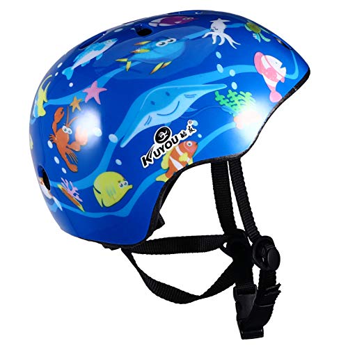 Clispeed Kids Riding Helmet Cartoon Children Cycling Helmet Protective Bicycle Helmet Balance Bike Protective Helmet Adjustable Cover For Boys Girls #TOP8