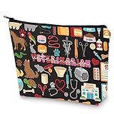 WZMPA Funny Veterinarian Cosmetic Bag Vet Tech Gift Veterinary Survival Kit Vet Appreciation Gift (Veterinarian)