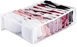 Colmeia Organizadora Gaveta Roupa Premium Para Sutiãs Camisetas 40x30x10cm Cor: Branco