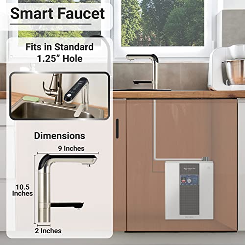 Aqua Ionizer Deluxe PRO Alkaline Water Ionizer Filtration System Machine, Produces pH 3.5-11 Alkaline Water, Up to -820mV ORP, 4000 Liters Per Filter, 11 Water Settings Aqua Ionizer Deluxe PRO Alkaline Water Ionizer Filtration System Machine, Produces pH 3.5-11 Alkaline Water, Up to -820mV ORP, 4000 Liters Per Filter, 11 Water Settings