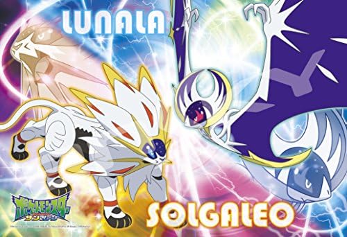 Amazon エンスカイ 108ピース ジグソーパズル ポケットモンスター サン ムーン ソルガレオ ルナアーラ ラージピース 26x38cm 108 L578 ジグソーパズル おもちゃ
