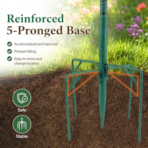 Image of Metal Bird Bath for Outside, Triple Birdbath Feeder Bowl for Outdoor