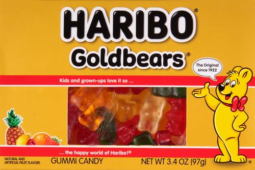 Miniatura 2 de Haribo of America Goldbears - Caja de teatro de 3.4 onzas, paquete de 1