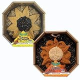 Pine Tree Farms Seed Wreath Set – 2-Pack Bird Seed Wreaths with Sun Face & Sunflower Designs – Natural Millet & Sunflower Seed Mixes, Rope Loops for Hanging, Perfect Outdoor Bird Feeding Décor
