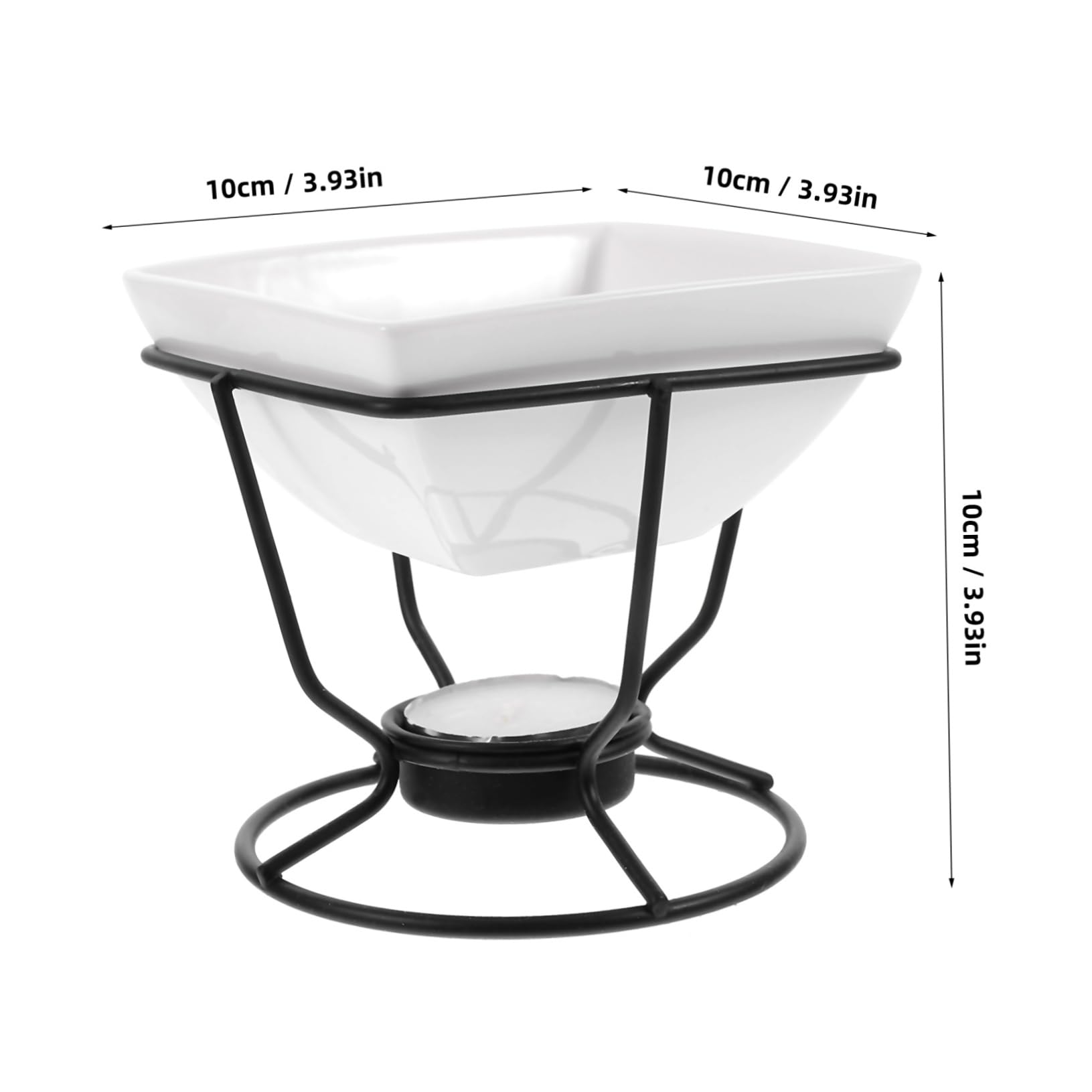 Cabilock Melting Oven Chocolate Hot Pot Fondue Cheese Melt Pot for Butter Cheese Ice Kitchen Baking Tool