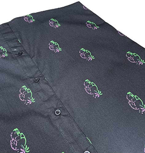 Image of Molokai Surf Button Down Slim Fit Hawaiian Short Sleeve Shirts