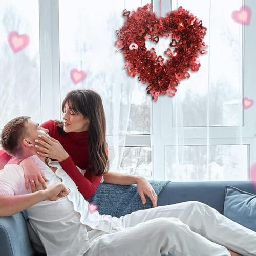 Couronne de Saint Valentin haut de gamme design cœur pour réception d'exception - 3