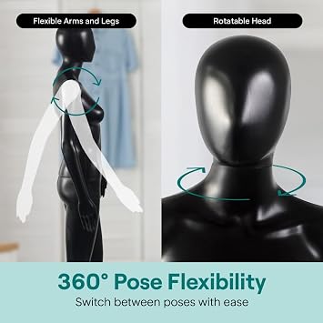 SereneLife Mannequin Body Female